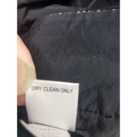 Banana Republic Ryan Fit Wool Stretch Black/White Boot Pants Women's sz 0 Work - Picture 5 of 8